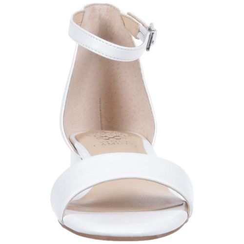 빈스 Vince+Camuto Vince Camuto Girls PASCALA Heeled Sandal, White, 13 Medium US Little Kid