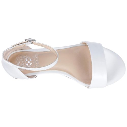 빈스 Vince+Camuto Vince Camuto Girls PASCALA Heeled Sandal, White, 13 Medium US Little Kid