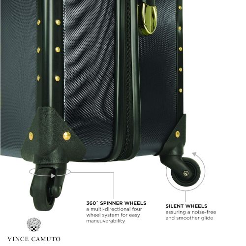 빈스 VINCE CAMUTO Vince Camuto Hardside Spinner Luggage - 28 Inch Expandable Travel Bag Suitcase with Rolling Wheels and Hard Case