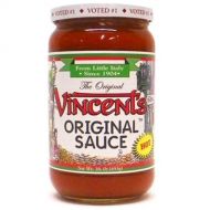 Vincent Sauce The Original Vincent Sauce Hot Flavor, 16-Ounce (Pack of 4)