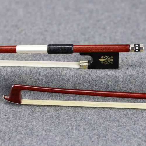  VingoBow New Full Size Carbon Fiber Core Hybrid Pernambuco Skin Violin Bow, Art No. 125V