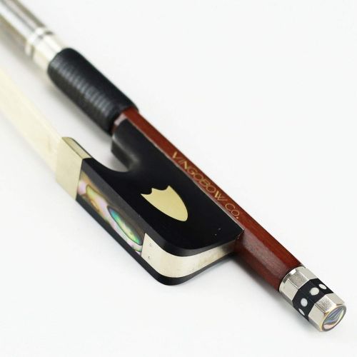  Vingobow Music VingoBow Full Size PERNAMBUCO Wood Material Cello Bow For Professional Players! Deep and Poweful SOUND, Natural Horse Hair!! Art No.430C