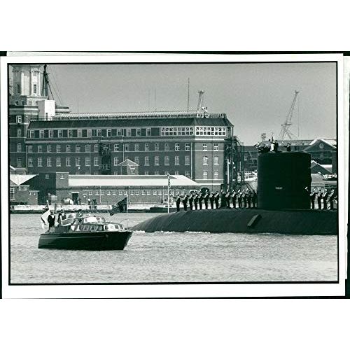  Vintage photo of Gosport, Harbour and docks.