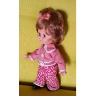 /VintageSallyShop Hard to Find Vintage 1960s Italy Italian Furga FRANCA Marked on Head 12 Mod Fashion Doll Original Pink Outfit Clothes Shoes Fabulous Hair!