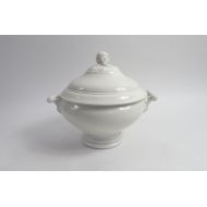 /Vintagefrenchlinens Antique French Porcelain Soup Tureen Fine and Elegant c. 1890-1900