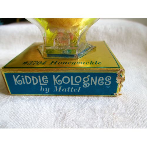  Vintagelady7 Liddle Kiddle Honeysuckle Kolognes In Original Container, Package And Tag Never been Opened by Mattel 1967 NR MINT Vintage Dolls