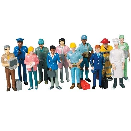  Vinyl Career Figures by MARVEL EDUCATION COMPANY