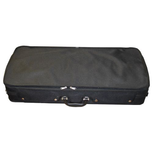  Vio Music Violin and Viola Double Case, 4/4 Violin and Up to 16 Viola