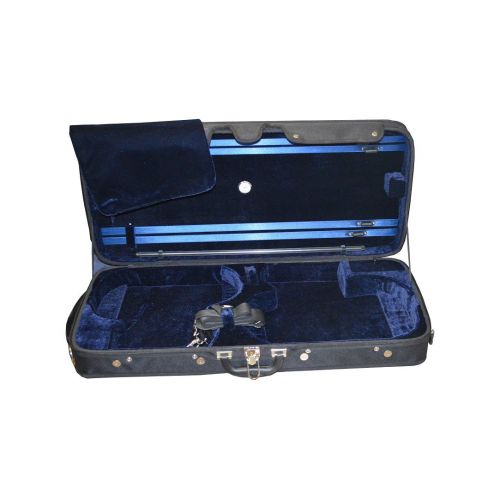  Vio Music Violin and Viola Double Case, 4/4 Violin and Up to 16 Viola