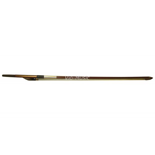  Vio Music 1/4 Bass Bow,brazilwood, Ebony Frog, German Style