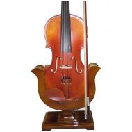 Vio Music Violin and Bow Wooden Holder (Stand), Great Design, Safe and Stronghold