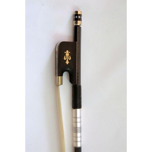  Vio Music #680 Full Size 4/4 Cello Bow Braided Carbon Fiber-best Gift for Cellist