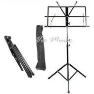 Two Section Folding Music Stand with Carrying Bag