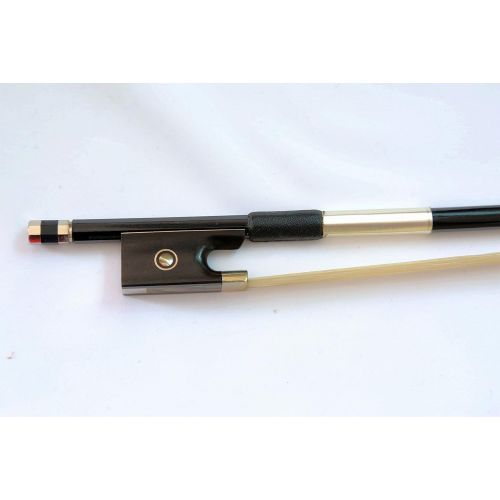  Vio Music Top Carbon Fiber 4/4 Violin Bow, Ebony Frog