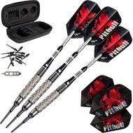 Viper Pitbull 90% Tungsten Soft Tip Darts with Storage/Travel Case, 18 Grams