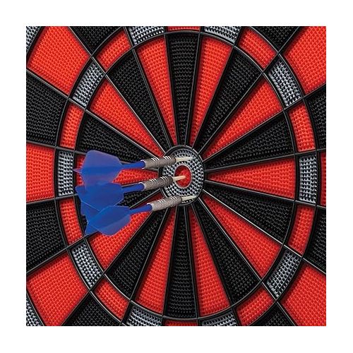  Viper Orion Electronic Soft Tip Dartboard with LaserLite Laser Throw/Toe Line Marker, red and black