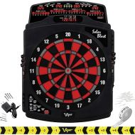 Viper Solar Blast Electronic Dartboard Deluxe Size Over 55 Games Overhead 4-Panel Auto-Scoring LED Cricket Display with Impact-Tough Nylon Target for Lasting Durability Fewer Bounce Outs with Soft Tip Darts