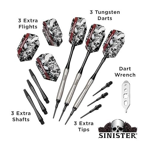  Viper Sinister 95% Tungsten Soft Tip Darts