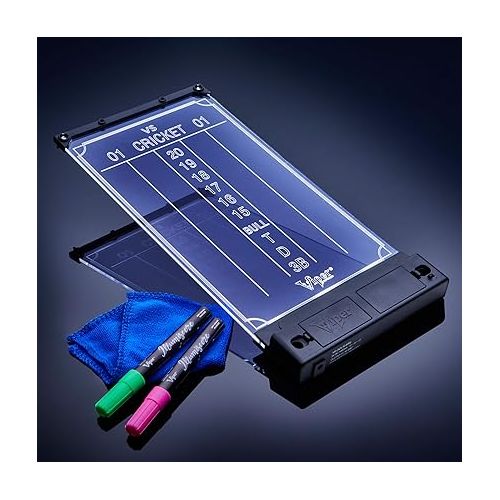  Viper Illumiscore See-Through Illuminated Back-Lit Dry Erase Dart Scoreboards