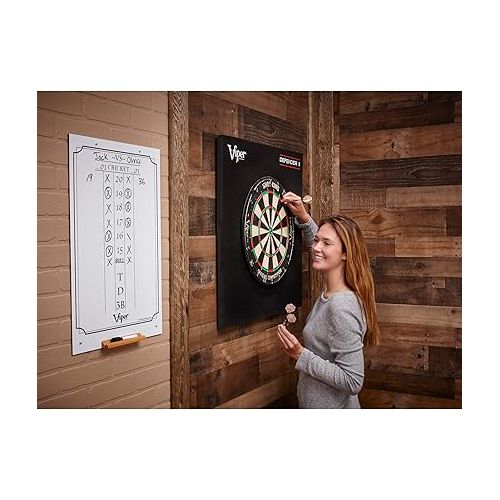  Viper Dry Erase Scoreboard, Cricket and 01 Dart Games, White