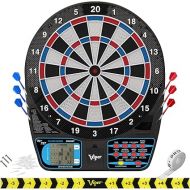 Viper 787 Electronic Dartboard, Ultra Thin Spider For Increased Scoring Area, Free Floating Segments, Locking Segment Holes For Fewer Bounceouts, Automatic Scoring