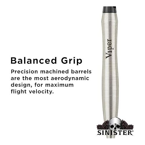  Viper Sinister 95% Tungsten Steel Tip Darts