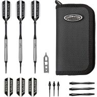 Viper Sinister Tungsten Soft Tip Darts Smooth Barrel and Casemaster Single Black Dart Case