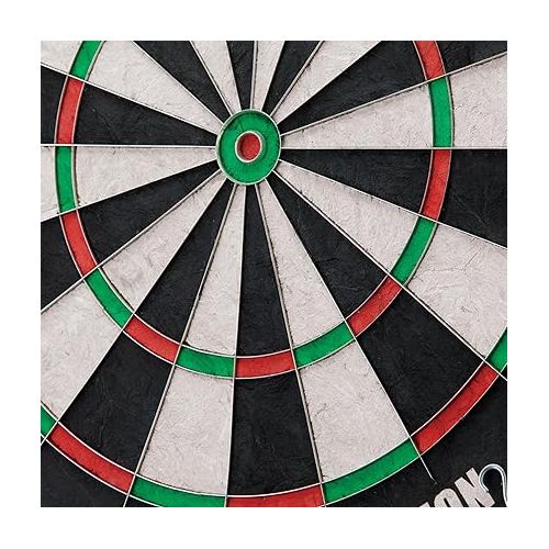  Viper Razorback WDF Accredited, Official Competition Bristle Steel Tip Dartboard Set w/ Staple-Free Razor Thin Spider Wire Self-Healing , Multicolored, One Size, 42-6006