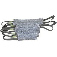 Viper Synthetic K9 Tug Toy Reward with Two Handles for Adult Dogs and Puppies. Ruberized Handles - French Linen