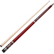 Viper by GLD Products Viper Sinister 58 2-Piece BilliardPool Cue, Burgundy with Pearlized Inlay