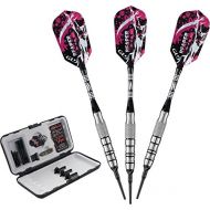 Viper by GLD Products Viper Grim Reaper 80% Tungsten Soft Tip Darts with StorageTravel Case