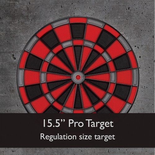  Viper by GLD Products Viper 797 Electronic Dartboard, Quick Access To 301 And Countup From Button Interface, Extended Catch Ring, 11 Square Inch Scoreboard Display, Includes Darts And Extra Tips, 43 Gam