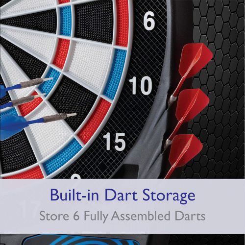 Viper by GLD Products Viper 787 Electronic Dartboard, Ultra Thin Spider For Increased Scoring Area, Free Floating Segments, Locking Segment Holes For Fewer Bounceouts, Automatic Scoring