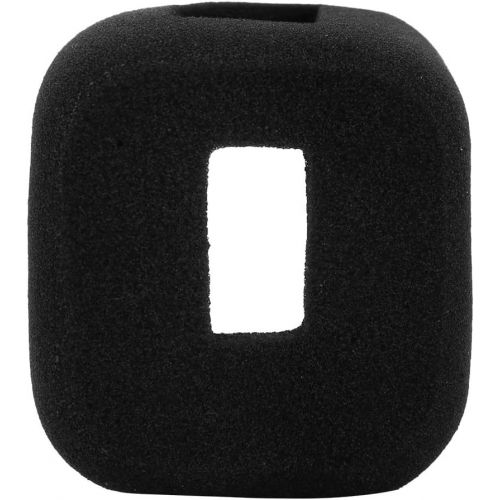  Vipxyc Camera Sponge Cover, Reduces Wind Noise Flexible Foam Black Slightly Elastic for GoPro Hero 7 Black Hero 6 Hero 5, Windproof Housing Case