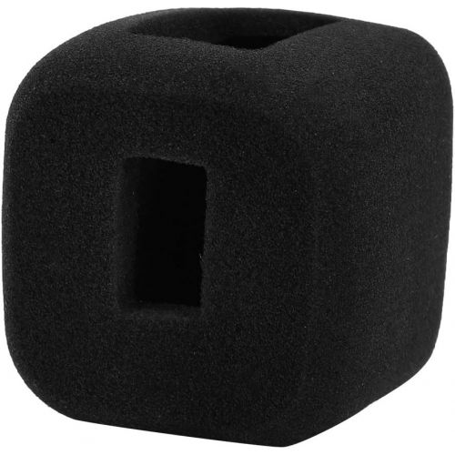  Vipxyc Camera Sponge Cover, Reduces Wind Noise Flexible Foam Black Slightly Elastic for GoPro Hero 7 Black Hero 6 Hero 5, Windproof Housing Case