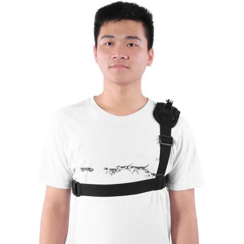  Vipxyc Camera Strap, Adjustable Single Shoulder Chest Strap Harness Mount Adapter for Gopro Action Camera