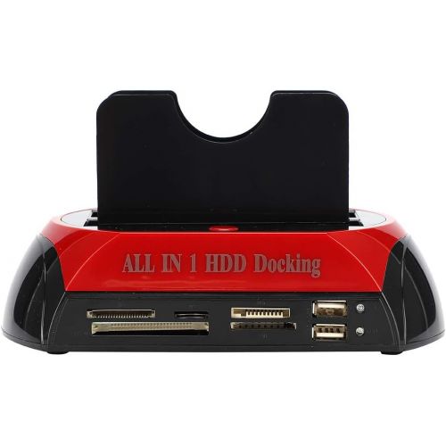  Vipxyc 2.5/3.5 Hard Disk Dock, USB 2.0 Hub US Plug Hard Disk Drive Dock, HDD Tools for Computer