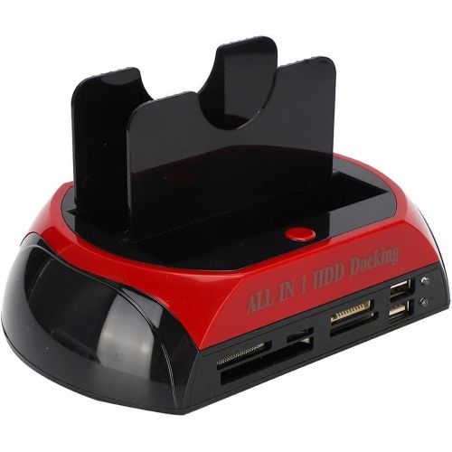  Vipxyc 2.5/3.5 Hard Disk Dock, USB 2.0 Hub US Plug Hard Disk Drive Dock, HDD Tools for Computer