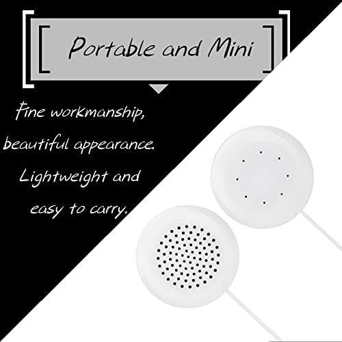 [아마존베스트]Vipxyc Mini Portable Speaker, DIY Pillow Speaker 3.5mm Mini Stereo Speaker, Excellent Compatibility, True HD and Unique Soft Soun, Suit for Bedroom