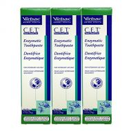Virbac Dental Chews CET103-3 Vanilla-Mint Toothpaste (3 Pack), 2.5 oz
