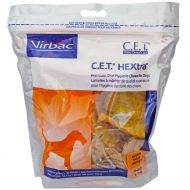 Virbac C.E.T. HEXtra Premium Oral Hygiene Chews (with Chlorhexidine) for Medium Dogs (11-25 Pounds) 3 Pack (90 chews)