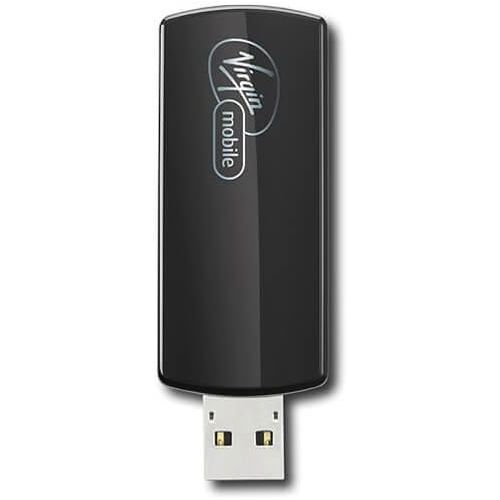  Virgin Mobile Novatel Ovation Broadband2Go Wireless USB Device, Black (MC760)
