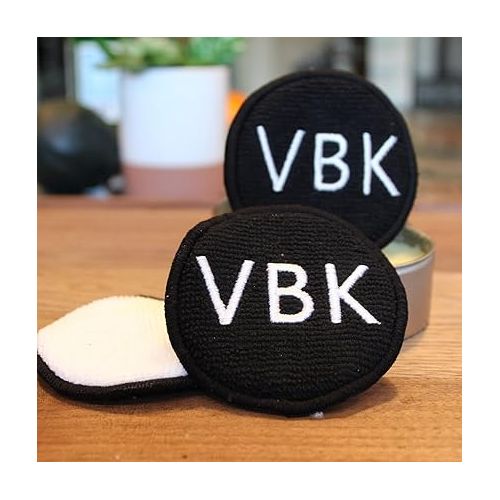  Buffing Pads for Cutting Boards (3 Pack) by Virginia Boys Kitchens - Finishing Pads for Applying and Buffing Wax on Wood Surfaces - 3 inch Diameter