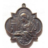 /VirgoPotensSupplies Saint Cecelia Catholic Medal St. Cecilia VP606