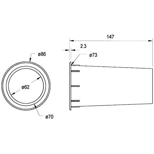  Visaton Bass Reflex Tube