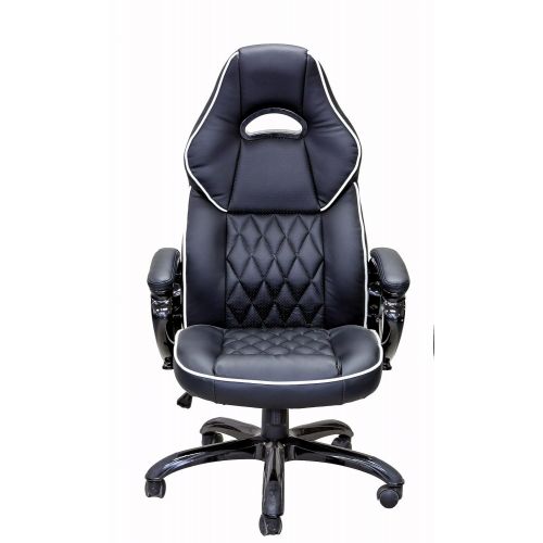  Viscologic Series Yf-2736 Gaming Racing Style Swivel Office Chair, Black