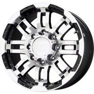 Vision 375 Warrior Gloss Black Wheel with Machined Face (20x9/8x170mm)