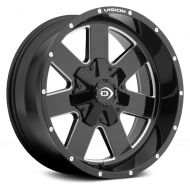 Vision 411 Arc Milled Spoke Wheel with Milled Finish (18x9/6x139.7mm)