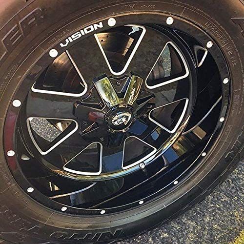  Vision 411 Arc Milled Spoke Wheel with Milled Finish (18x9/6x139.7mm)