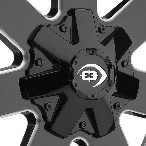  Vision 411 Arc Milled Spoke Wheel with Milled Finish (18x9/6x139.7mm)